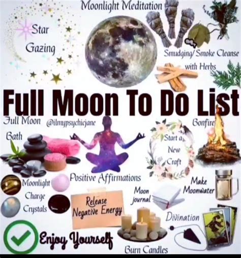 Lunar rituals and spells